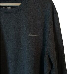 Eddie Bauer Mens Freedry‎ Long Sleeve Shirt Black Size XXL